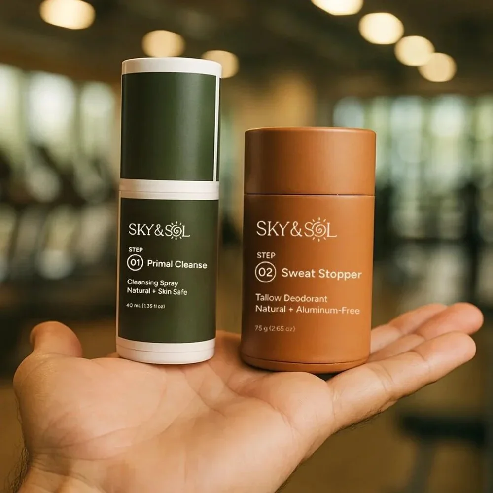 NWT Sky and Sol Two-Step Freshness Formula - Natural Deodorant System